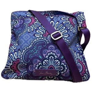Vera Bradley Lilac Tapestry Lighten Up Crossbody